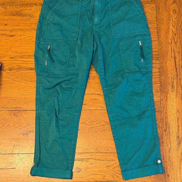 White House Black Market Teal Ankle Pants - Picture 2 of 13